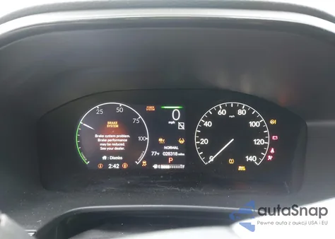 2024 Honda Cr-V Hybrid Sport из США, поврежденный, VIN 7FARS5H54RE004781